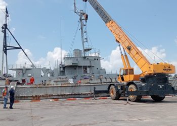 Continúan avances en el proyecto del Sistema Arrecifal Artificial de Tamaulipas