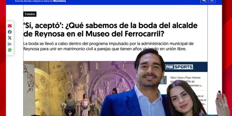 Con el dinero del pueblo: El Financiero y la boda de papel en Reynosa