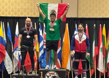 César Vallejo se corona Campeón Mundial de Halterofilia en Las Vegas