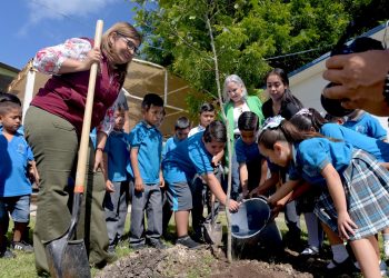 Transforma SEDUMA espacios escolares como parte de la Agenda Ambiental