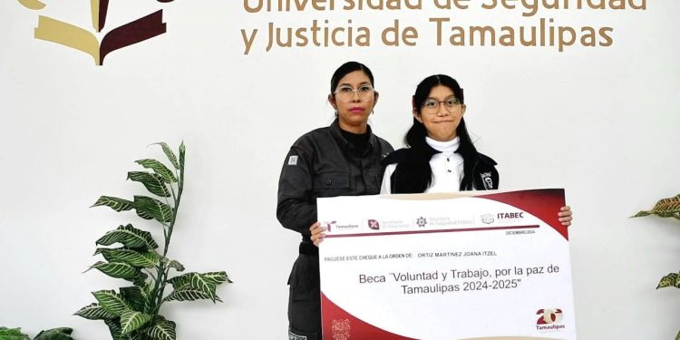 Invita SSPT a personal operativo a tramitar la Beca “Voluntad y Trabajo, por la paz de Tamaulipas” 2025-2026