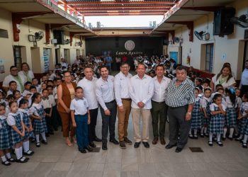 Inaugura titular de la STPS ciclo escolar 2025-2026 en Victoria
