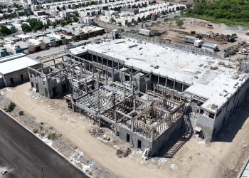 Avanzan obras complementarias de la primera etapa en la Ciudad Judicial