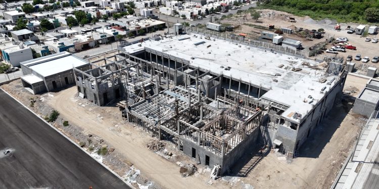 Avanzan obras complementarias de la primera etapa en la Ciudad Judicial