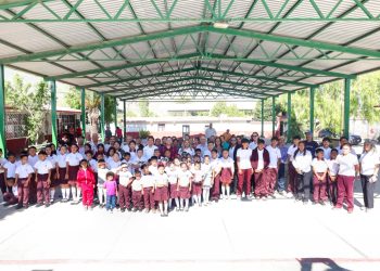 Inaugura director del INJUVE Ciclo Escolar 2025-2026 en la Escuela “Redención del Campesino” municipio de Bustamante