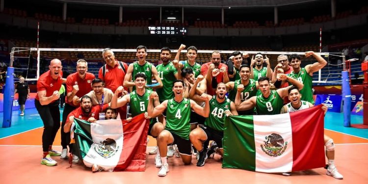 Destaca tamaulipeco en Copa Panamericana de Voleibol con la Selección Mexicana