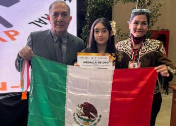 Gana estudiante tamaulipeca medalla de oro en Feria de Ciencias en Paraguay