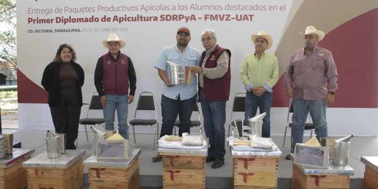 Fortalecen nuevos apicultores el campo tamaulipeco