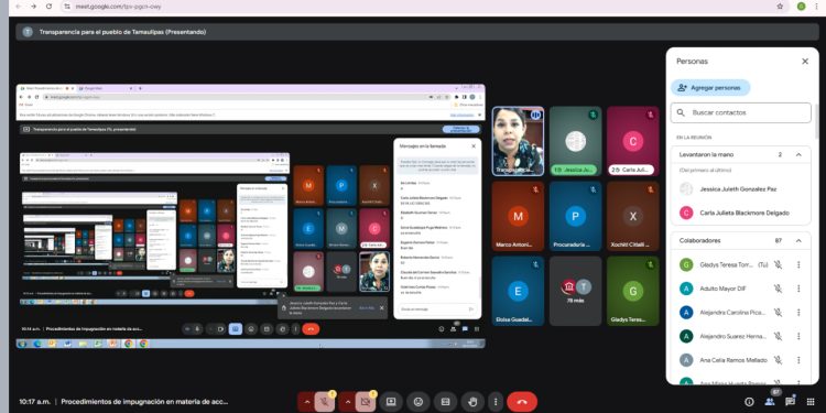 Capacita “Transparencia Para el Pueblo de Tamaulipas” en el Derecho de Acceso a la Información Pública