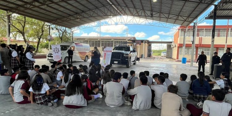 Intensifica Guardia Estatal de Género acciones para prevenir violencia, adicciones y embarazos en adolescentes