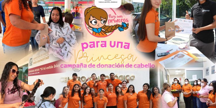Realiza la UAT jornada de donación de cabello en apoyo a pacientes oncológicos