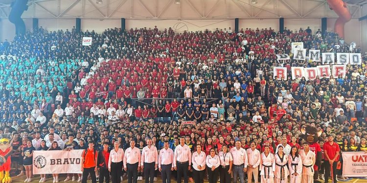Inaugura rector Juegos Interfacultades UAT Zona Norte 2025