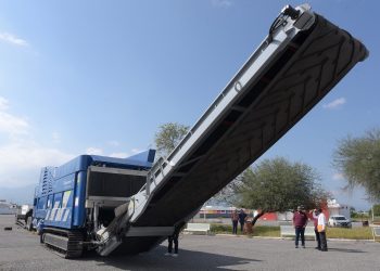 Activa SEDUMA programa de trituración de llantas para proteger la salud y el medio ambiente