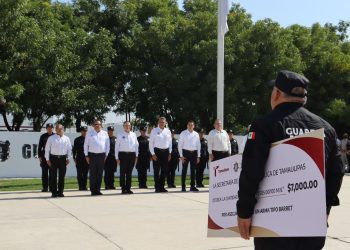 Entrega SSPT incentivos económicos mensuales por aseguramiento de armas