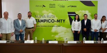 Despega Aerus nuevo vuelo Tampico-Monterrey: Sectur