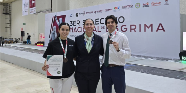 Destacan estudiantes de la UAT en Nacional de Esgrima