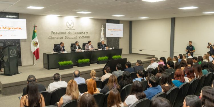 Analizan en la UAT el impacto del Voto Migrante rumbo a las Elecciones 2027