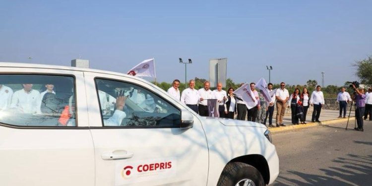 Fortalece Américo Villarreal vigilancia sanitaria en Tamaulipas con nueva flota para COEPRIS