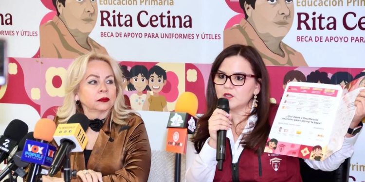 Garantizan acceso universal a la Beca Rita Cetina con módulos en escuelas de Tamaulipas