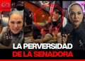 La perversidad de Sosa: Senadora de Tamaulipas vitorea a sospechoso de homicidio frente a su viuda en el Senado