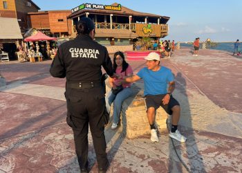 Playa Miramar: Guardia Estatal de Género refuerza prevención contra la violencia familiar
