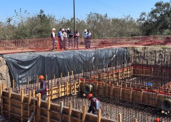 Blindan infraestructura en el Sur: Supervisan avances del Nuevo Hospital Madero y obras de agua
