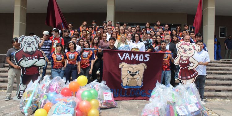 Humanismo Universitario: Familia UAT lleva sonrisas a la niñez con «Alegrando Corazones»