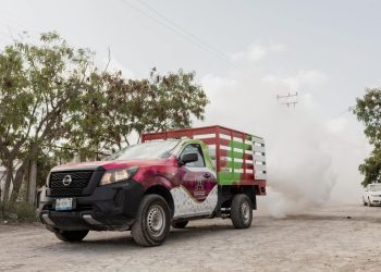 Eliminación de Criaderos y Fumigación: Beto Granados da banderazo de arranque a Jornada Intensiva en la Col. Ampliación San Manuel