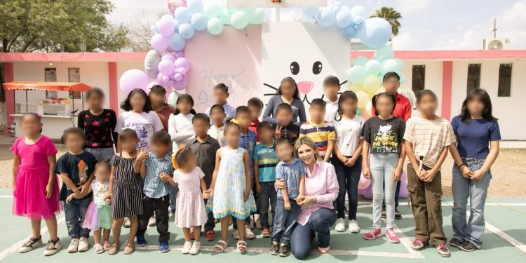 Celebra el Sistema DIF una Pascua de alegría y convivencia en la Casa Hogar del Niño Matamorense