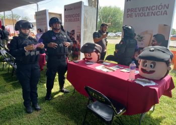Intensifican acciones de proximidad de la Guardia Estatal de Género en Matamoros