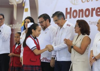 Gobernador Américo Villarreal reafirma compromiso con la educación y el futuro de la niñez tamaulipeca
