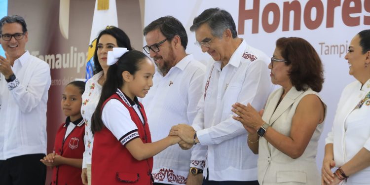 Gobernador Américo Villarreal reafirma compromiso con la educación y el futuro de la niñez tamaulipeca