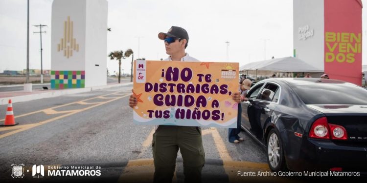 Refuerzan seguridad infantil en Playa Bagdad: DIF Matamoros instala módulos de Niño Perdido