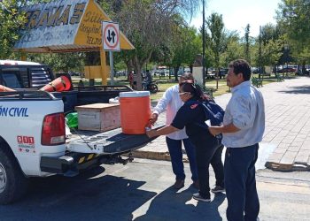 Refuerzan operativos de hidratación ante temperaturas de hasta 37 grados en Nuevo Laredo