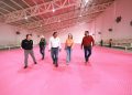 Avanza reconversión de antiguo Centro Acuático en nuevo complejo deportivo de Nuevo Laredo