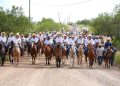 Carmen Lilia Canturosas participa en la tradicional Cabalgata de San Juan en Nueva Ciudad Guerrero