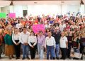 SEBIEN entrega apoyos sociales en Miguel Alemán y Camargo