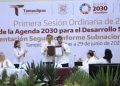 Reconocen liderazgo de Américo Villarreal por avances de Tamaulipas en la Agenda 2030