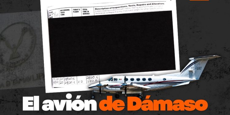 El avión de Dámaso Anaya: la ruta de la opacidad