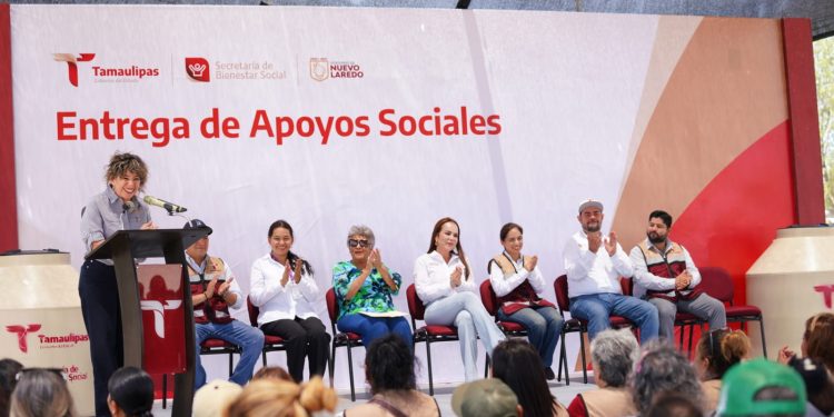 Sinergía entre Gobierno del esatdo y la Alcaldesa llevan bienestar a familias neolaredenses