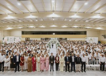 Formalizan unión civil 538 parejas en Matamoros durante jornada de matrimonios colectivos