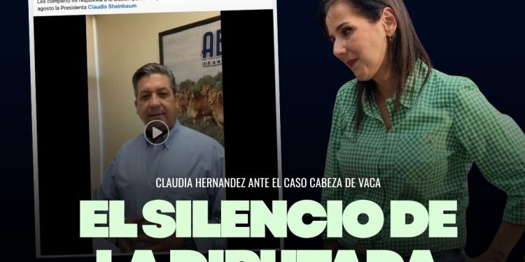 Claudia Hernández: el conveniente silencio ante Cabeza de Vaca