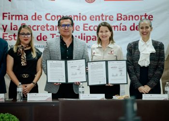 Tamaulipas, primero en formalizar alianza con Banorte en apoyo a las PyMEs