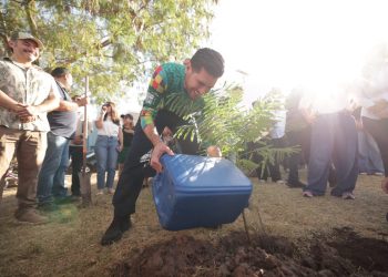 Se suma Beto Granados a la Jornada Nacional de Reforestación en Matamoros
