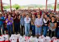 Entrega SEBIEN apoyos sociales y programas de empleo en González
