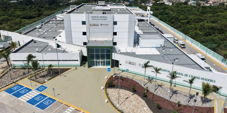 Inaugura Claudia Sheinbaum Hospital General de Ciudad Madero; atenderá a más de 538 mil personas