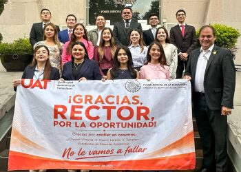 Lleva UAT talento de sus jóvenes egresados a la Suprema Corte de Justicia de la Nación
