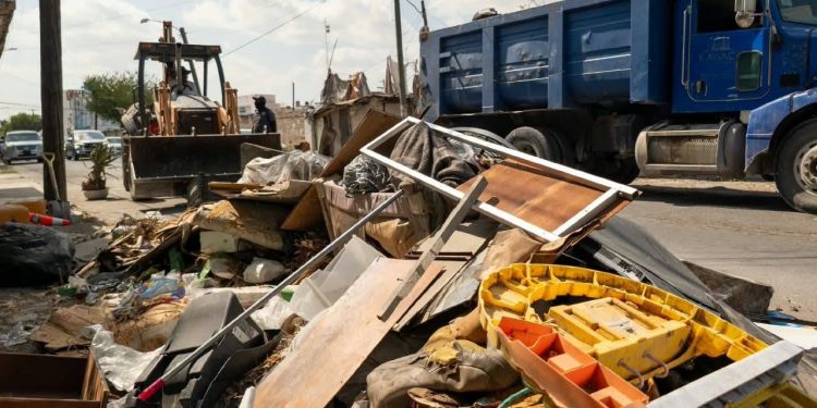 Gobierno Municipal mantiene acciones de limpieza y fumigación en Matamoros