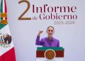 Beto Granados felicita a Claudia Sheinbaum por su Segundo Informe de Gobierno