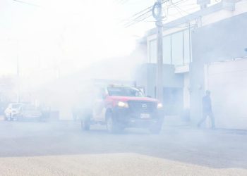 Gobierno Municipal mantiene acciones de limpieza y fumigación en Matamoros